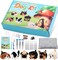 Needle Felting Beginners Kit with Box,Needle Felting Supplies with 24Pcs Felting Needles, Felting Pad,Wool Roving,Diy Needle Felting Cat Dolls